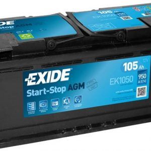 Baterie auto EXIDE AGM (gel) 105 Ah 393x175x190 mm Start Stop