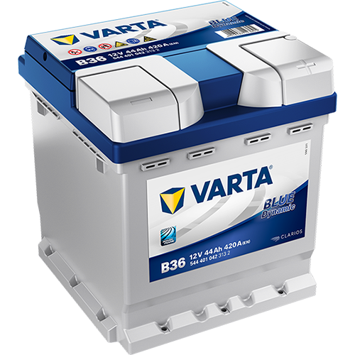 Baterie Auto VARTA Blue Dynamic 44 Ah dim: 175 x 175 x 190 mm