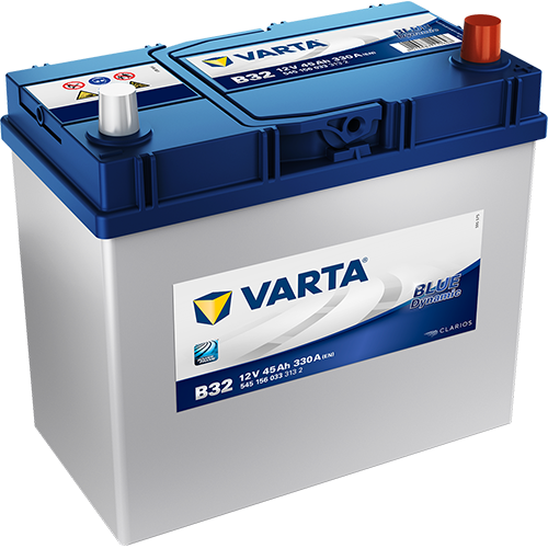 Baterie Auto VARTA Blue Dynamic 45 Ah mașini asiatice +dr dim:238 x 129 x 227 mm