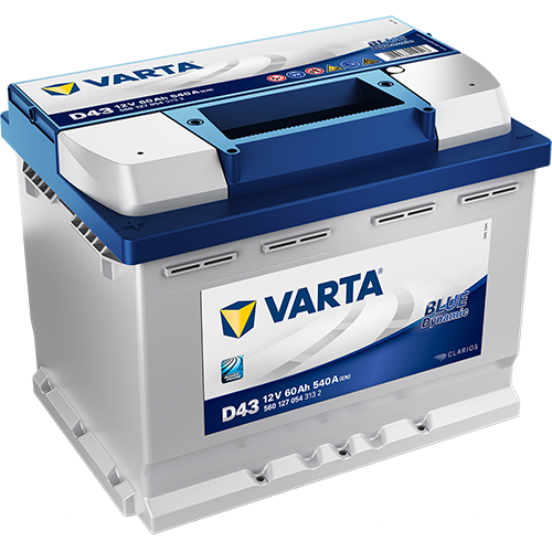 Baterie Auto VARTA Blue Dynamic 60 Ah bornă inversă dim: 242x175x190 mm