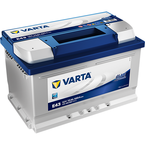 Baterie Auto VARTA Blue Dynamic 72 Ah dim: 278 x 175 x 175 mm