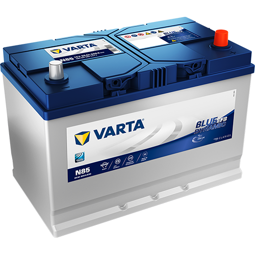 BATERIE AUTO VARTA EFB Start Stop Blue Dynamic 85 Ah tip asiatic dim: 306 x 173 x 225 mm