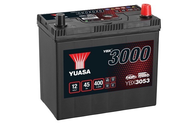 YUASA 3000 ASIA 45Ah 400A (238x129x225) YBX3053