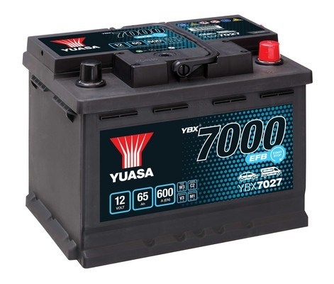 YUASA 7000 EFB 65Ah 600A (243x175x190) YBX7027