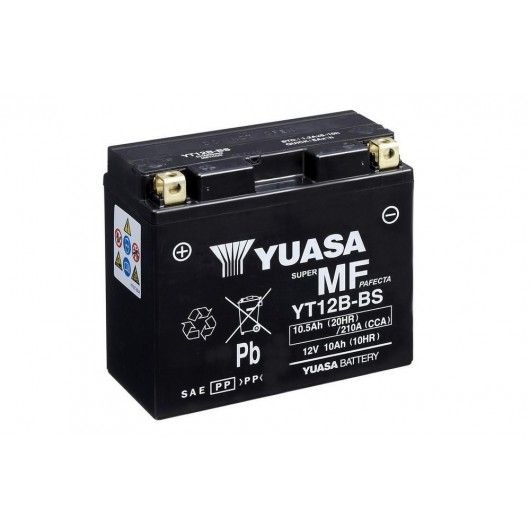 Baterie moto Yuasa AGM 12V 10,5Ah (YT12B)